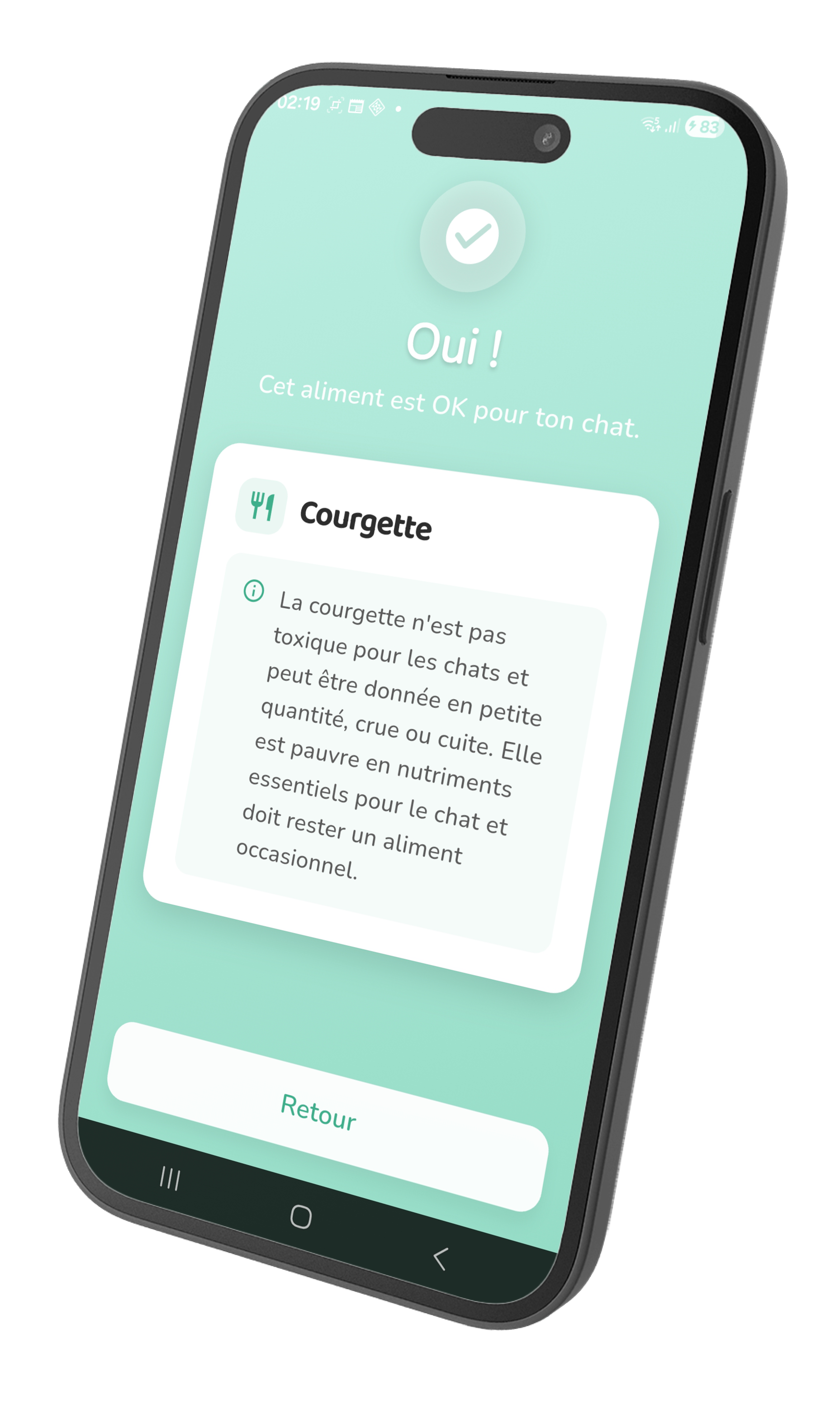 Aperçu de l'application